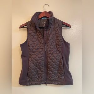 LL Bean Women's Size XS Quilted Vest Thinsulate in Brown